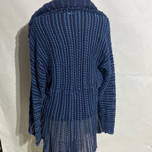 Lauren by Ralph Lauren Blue Knit Sweater - Picture 2 of 3